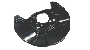 Image of Brake Dust Shield. Brake ing Plate. Brake Splash Guard. Cover Disk Brake (Front, Back). A Shield... image